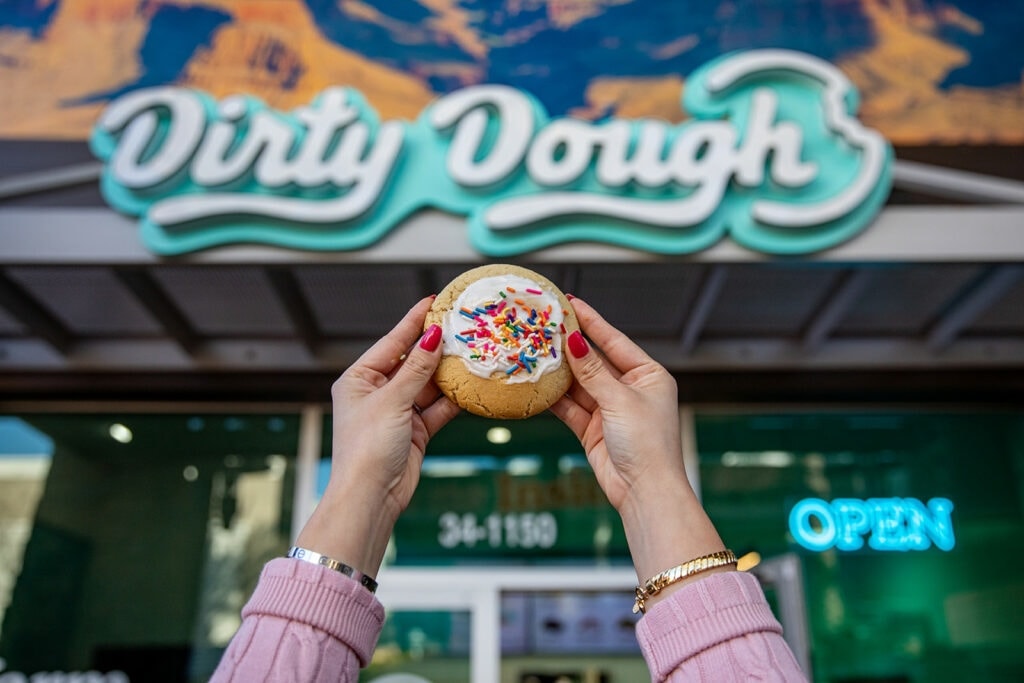 Dirty Dough franchise build-out in Southlake, Texas